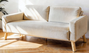 Juego de Sofás Minimalistas de Lujo de 2 Plazas, Diseño KD, Ahorro de Espacio, Tapizado en Espuma, para Sala de Estar - Product Image 6