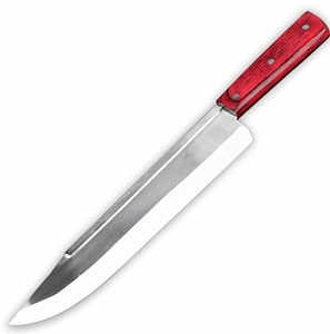 Handmade Stainless Steel Blade Chef Knife <b>wood</b> <b>Handle</b> With Leather Sheath Outdoor Knife - Product Image 4