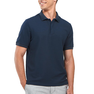 Nuevas Camisetas Polo de Verano de Alta Calidad, Casuales, de Negocios, Sociales, de Manga Corta, a la Moda, para Hombre, con Cuello Alto - Product Image 1