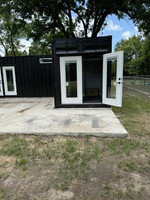 Camion de restauration multi-chambres de 640 pieds carrés avec alimentation intégrée et espace de préparation, livraison gratuite en France métropolitaine