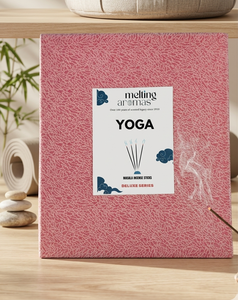 Bâtonnets d'encens indiens religieux YOGA - Bois de bambou biologique 100% naturel, écologique et longue durée - Product Image 1