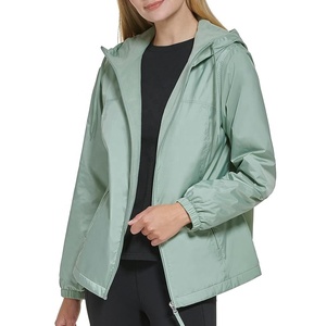 Veste coupe-vent pour femme sur mesure, veste coupe-vent à fermeture éclair intégrale personnalisée, veste hip hop pour femme - Product Image 4