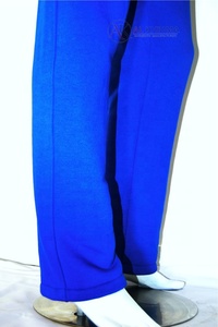 Ensemble de survêtement de sport bleu roi, sweat à capuche et pantalon de jogging, 100% coton biologique, tissu respirant, logo personnalisé, couleur et design sur mesure, OEM - Product Image 4