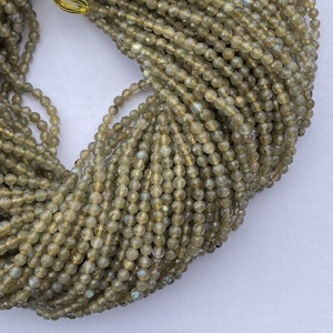 2mm, 3mm Naturel Micro Jaune Labradorite Pierres Précieuses À Facettes Dernière Conception Perles En Gros Usine Prix Du Fournisseur - Product Image 4