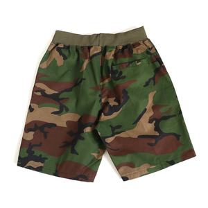 Hot Selling Summer Jungle Camouflage Pattern <b>Elastic</b> Waist Men's Above Knee Pants OEM Custom logo Outdoor Hunting Shorts - Product Image 1