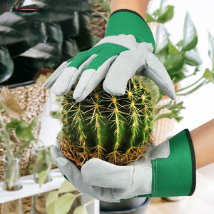 Guantes de Seguridad con Pantalla Táctil, Ecológicos, de Cuero, con Protección Contra Pinchazos, Largos hasta la Muñeca, Térmicos, Sin Forro, Estilo Sencillo, para Uso en Exteriores en Invierno - Product Image 4
