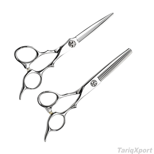 Ensemble de ciseaux de coiffeur professionnels de qualité supérieure, origine japonaise, acier inoxydable 440C, ciseaux de coiffure de 6 pouces - Product Image 2