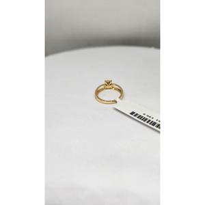 Anillo de Oro de 9K para Mujer, con Diamantes Naturales de 0.17ct, Color HI, Pureza SI, Chapado en Rodio, Certificado IGI, Joyería de Lujo - Product Image 4