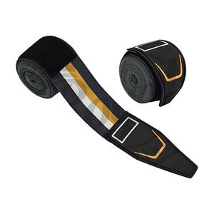 Vendas Elásticas Profesionales para Muñeca, Vendaje de Alta Resistencia para Levantamiento de Pesas con Lazos de Soporte - Product Image 1