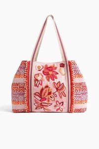 <b>Crab</b> Print Canvas Tote Bag Ocean Theme Shoulder Handbag - Product Image 2