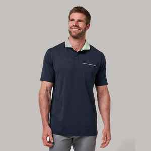Polo de Trabajo Unisex de Verano, Camiseta de Cuello Redondo de Algodón Liso de Alta Calidad con Mangas Cortas, Polo al por Mayor para Hombre - Product Image 1
