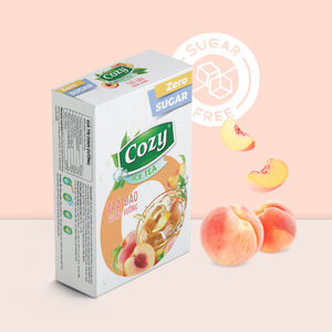 Poudre de thé instantané en gros à prix réduit, boîtes en papier duplex, thé instantané pêche sans sucre en gros - Product Image 1