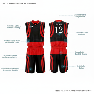Ensemble de basketball très demandé pour équipes – Kit sportif sublimé OEM/ODM – Vêtements de sport respirants – Fabricant de tenues personnalisées - Product Image 2