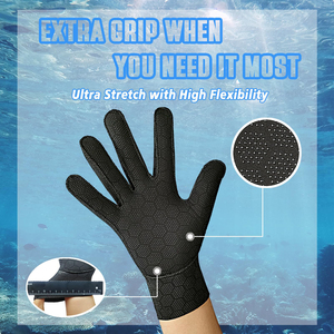 Guantes de Buceo de Alta Visibilidad, 3mm de Grosor, Protección Reforzada para Equipos de Rescate y Señalización Subacuática en Condiciones de Baja Luz - Product Image 3