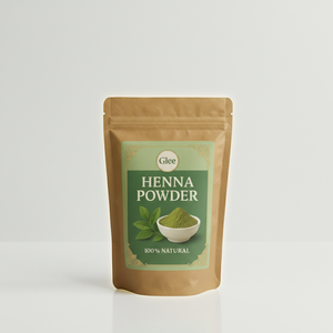 Poudre de Henné Naturel à Base de Plantes pour la Coloration et l'Après-Shampoing des Cheveux 100g Sachet Doypack - Product Image 1