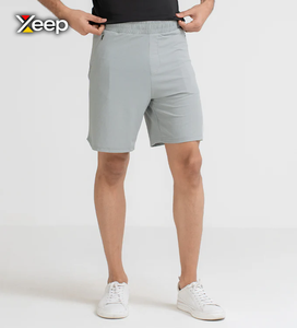 กางเกงขาสั้นผู้ชาย XEEP แบบลำลอง น้ำหนักเบา คุณภาพสูง แห้งเร็ว ระบายอากาศดี มีเชือกผูก ผลิตจากผ้าถัก บริการ OEM - Product Image 4