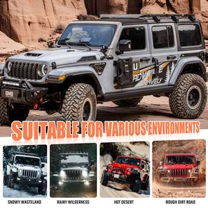 Contenedor de Gasolina de 2.64 Galones/10L para Montar en la Puerta, Compatible con Jeep Wrangler JK JL JT 2007-2023, para Portaequipajes - Product Image 2