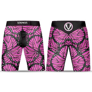 กางเกงชกมวย MMA รุ่น Butterfly Pro Design เอวกลาง ผ้าแคนวาส ยูนิเซ็กซ์ ป้องกันรอยยับ ระบายอากาศได้ดี เป็นมิตรต่อสิ่งแวดล้อม แห้งเร็ว - Product Image 1