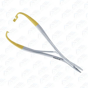 Instrument médical en acier inoxydable, instrument orthodontique, porte-aiguille Tc Lichtenberg, forceps chirurgical dentaire, pince - Product Image 5