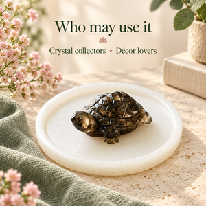 Figurine de tortue en pyrite naturelle, sculpture de tortue en cristal poli, décoration Feng Shui pour la maison, le bureau, cadeau - Product Image 5