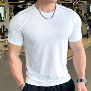 Camiseta Deportiva y de Gimnasio de Alta Calidad, Cómoda, Extra Grande, Ecológica, Transpirable para Hombre, Nueva Colección de Verano - Product Image 1