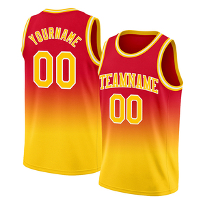 Camiseta de Baloncesto Personalizada con Nombre de Equipo y Número 00, Azul Degradado, Malla sin Mangas, Unisex, para Adultos, Sublimada, 100% - Product Image 2
