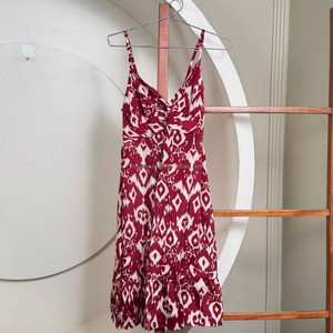 Nueva llegada elegante estampado correa de espagueti vestido de verano para las mujeres con poliéster ligero A-Line vestido informal para vacaciones - Product Image 2