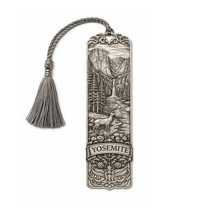 Marcapáginas de Recuerdo de Parque Nacional, Regalos de Viaje, Diseño Fundido a Presión, Personalizado, Chapado en Oro, Tradicional, Impreso en Serigrafía, con Borla - Product Image 5