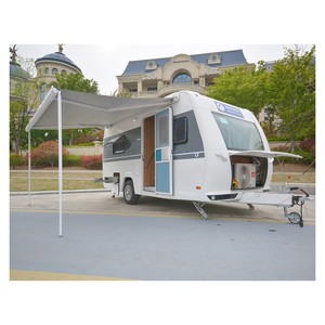 Caravane mobile familiale en fibre de verre 2026 avec cuisine, salle de bain et espace de couchage - Product Image 2