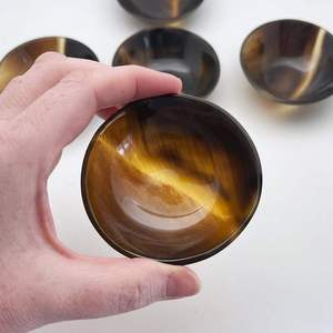 Cuencos de Lujo de Cuerno de Búfalo al por Mayor, Vajilla Metálica Hecha a Mano para Mesa de Comedor, para Servir Alimentos y Decoración, Precio Bajo - Product Image 2