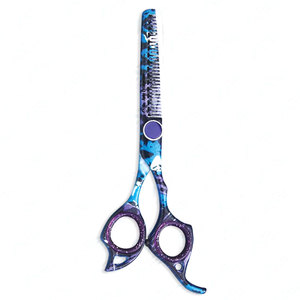 Nouvel arrivage : Ciseaux de coiffure professionnels en acier de qualité pour la coupe et l'éclaircissement des cheveux – Instruments de coiffure et de soin capillaire - Product Image 1