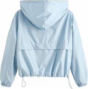 Premium Quality Hooded Windbreaker <b>Jacket</b> waterproof Fabric Spring Style Outdoor Sports Jogging Running <b>Pattern</b> - Product Image 5