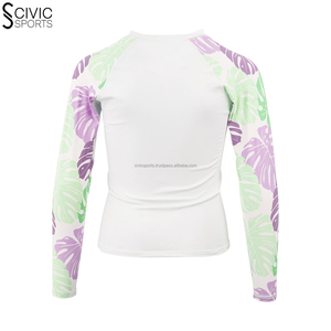 MMA Rash Guard Diseña tu propia camisa de compresión de sublimación Bjj Rashguard personalizado impreso para hombre - Product Image 3
