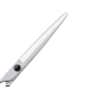 High Quality Ergonomic Swivel Thumb Hair Cutting <b>Shears</b> Silver Professional Barber Salon Scissors Razor Sharp Edge - Product Image 3