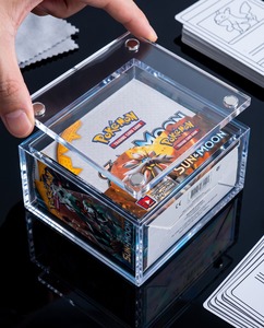 Modern Clear Acrylic Customized Pre-Assembled Anti-Rust Booster <b>Box</b> Magnetic Lid Polished Surface for - Product Image 6