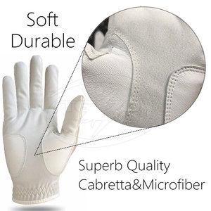 Gants de golf en cuir de haute qualité au design optimal, service OEM, prix de gros, gants de sport antidérapants pour la vente en ligne - Product Image 2