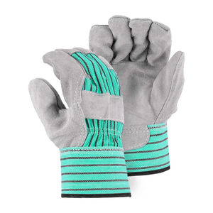 Gants de travail en cuir personnalisés pour hommes avec logo, fonction anti-coupure, meilleure protection des mains - Prix bas, nouvelle arrivée avec le meilleur service OEM - Product Image 4