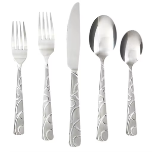 Antique designer handles polished finish <b>stainless</b> <b>steel</b> <b>cutlery</b> enhances both casual meals and formal table settings - Product Image 2