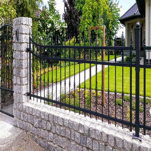 Valla de Hierro Forjado de Lujo, Paneles Decorativos de Hierro para Villas, Jardines y Casas con Acabado de Recubrimiento en Polvo Duradero, Calidad Premium - Product Image 5