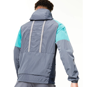 Veste de sport pour homme personnalisée, respirante, à séchage rapide, coupe-vent pour le fitness, le jogging, logo, matériau imperméable, technologie athlétique - Product Image 3