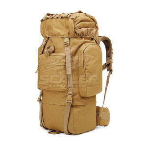 Mochila Táctica Impermeable de Camuflaje para Exteriores, Unisex, de Poliéster, con Múltiples Compartimentos, Amplio Espacio de Almacenamiento, Capacidad de 36-56L, Ajustable - Product Image 5