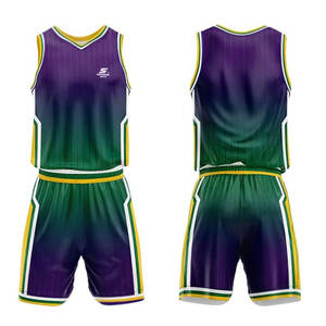 Uniforme de Baloncesto, Ropa Deportiva, Uniforme de Baloncesto Personalizado para Equipo o Club, Nuevo Estilo - Product Image 1