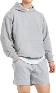 Sweat-shirts à capuche pour hommes, coupe ample, décontractés, à manches longues, avec poche - Product Image 2