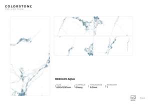 Dalle de porcelaine brillante haute brillance architecturale 600x1200mm 60x120cm 24x48 pouces, grand carrelage décoratif pour intérieurs modernes - Product Image 4