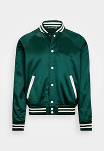 แจ็คเก็ตวาร์ซิตี้ผ้าซาตินวินเทจคุณภาพสูงปี 2025 ขายส่ง แจ็คเก็ตเบสบอลแบบมีปกตั้ง ระบายอากาศได้ดี สำหรับผู้ชายและทุกเพศ รุ่นปี 2025 - Product Image 6