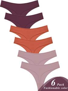 Tangas de Fábrica Directa para Mujer, Tejido Suave, Transpirable, Elástico, Cómodo para Uso Diario, Agradable para la Piel, Venta al por Mayor - Product Image 5