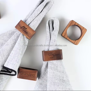 Juego de servilleteros de lujo para cenas formales, reuniones navideñas, estilo de mesa de boda y celebraciones de fiestas - Product Image 1