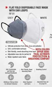 Respirador Facial Desechable FFP1S con Orejeras - Product Image 4