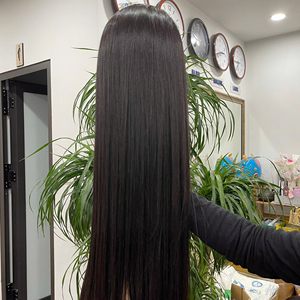 วิกผมทรงกระดูกตรงจากธรรมชาติมีลูกไม้ขนาดกลาง5by5วิกผมชาวเวียดนามความละเอียดสูง - Product Image 1