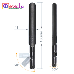 Antenne Eteily LoRa IoT 865 MHz 6 dBi en caoutchouc avec connecteur mâle SMA mobile, fabriquée en Inde pour une utilisation en intérieur - Product Image 2